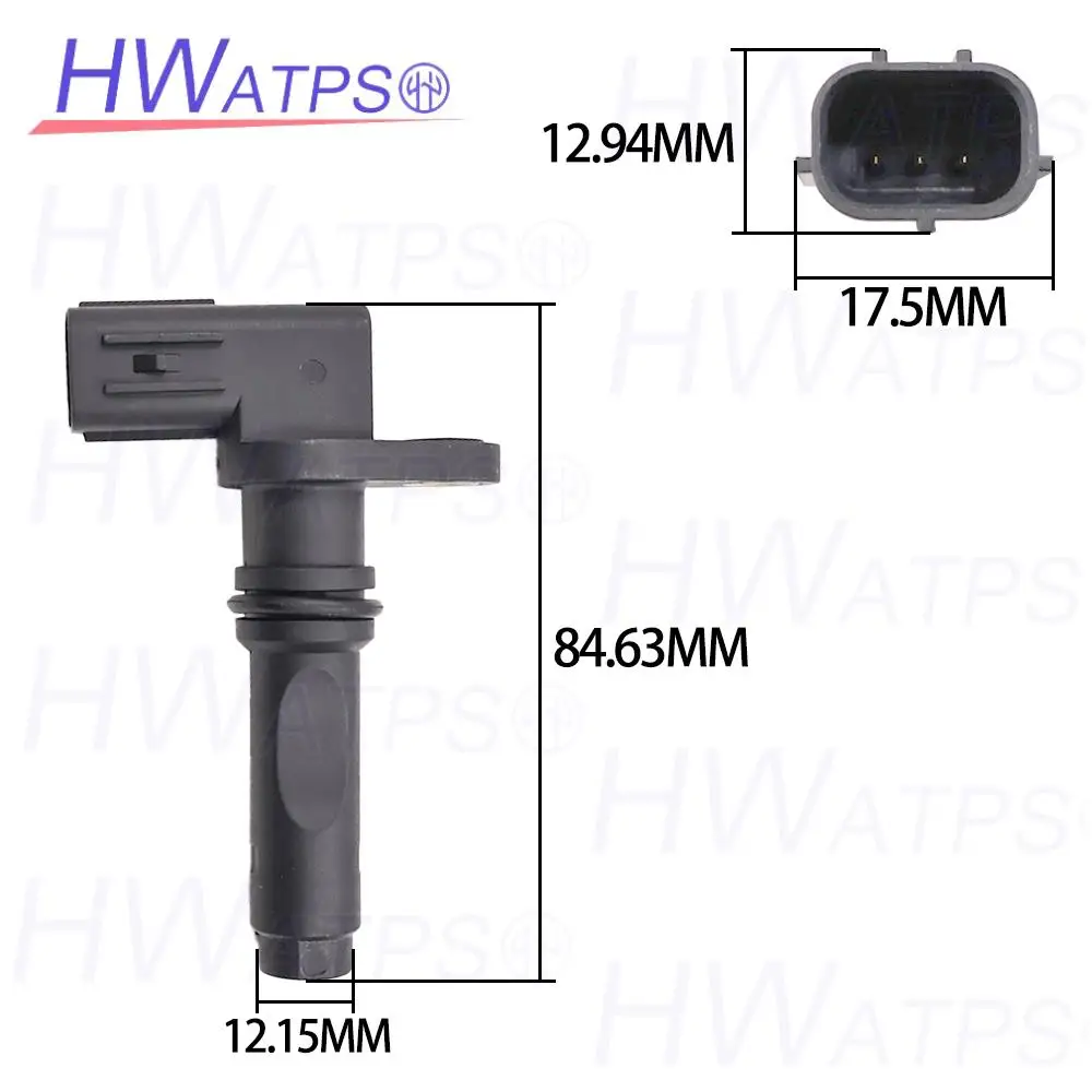 5PCS Crankshaft Position Sensor 90919-05071 For Toyota Tundra Sienna L Sequoia Limited Land Cruiser Base 5.7L Highlander Hybrid