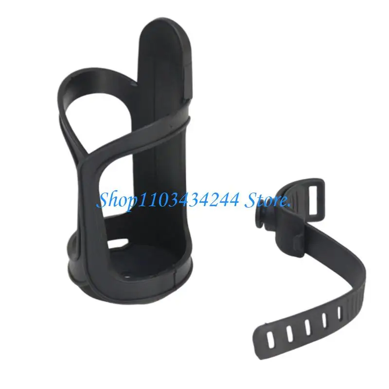 

G2TC Universal Strollers Cup Holder Secure Clamp for Water Cup Baby Bottles Drinks Fit Most Strollers Easy Installation