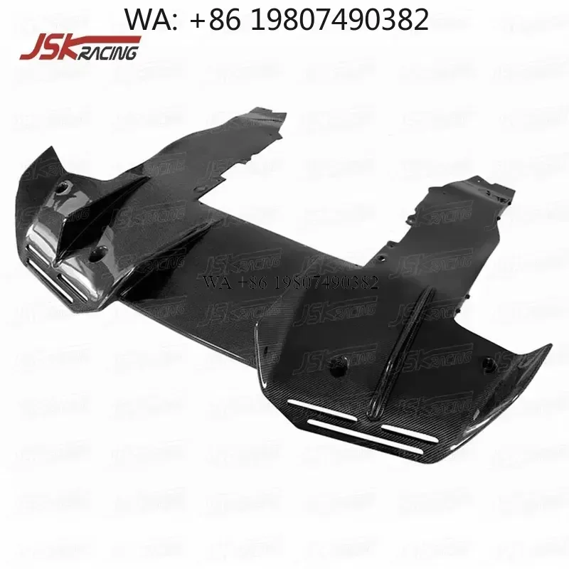 Wmwmnu JSK-1 Style Carbon Fiber Rear Diffuser Bumper Lip for 2017-2019 720S Body Kit Spoiler Splitter Auto