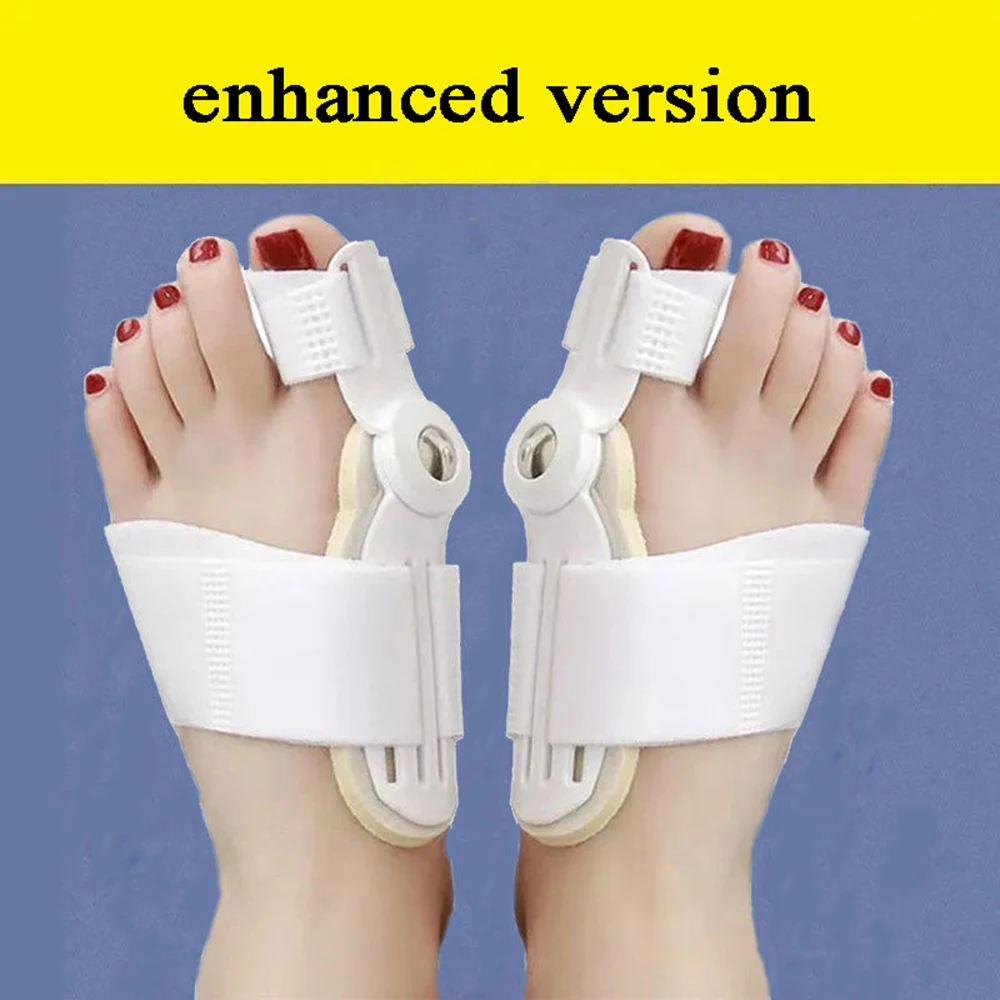 2Pcs Big Bone Toe Bunion Splint Straightener Corrector Hallux Valgus Corrector Bunions For Toes Pain Relief Foot Care Tools New