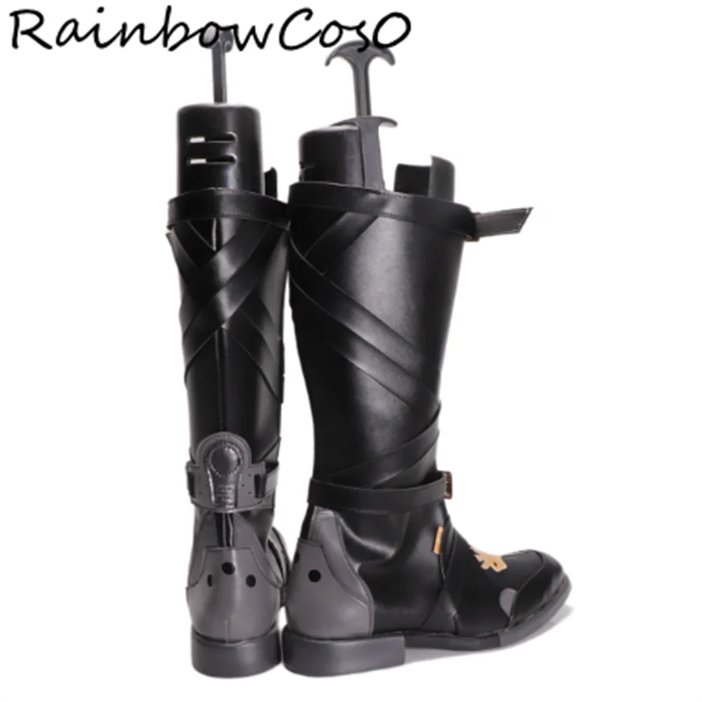 Jinhsi Calcharo Wuthering Waves 코스프레 신발 부츠 게임 애니메이션 파티 할로윈 RainbowCos0 W5455