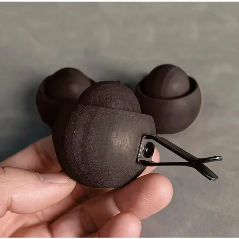 Car Wooden Essential Oil Diffusers-Spherical Design Bedroom Decor Diffuser Car Home Room Fragrance Natural Fragrance Dispersion