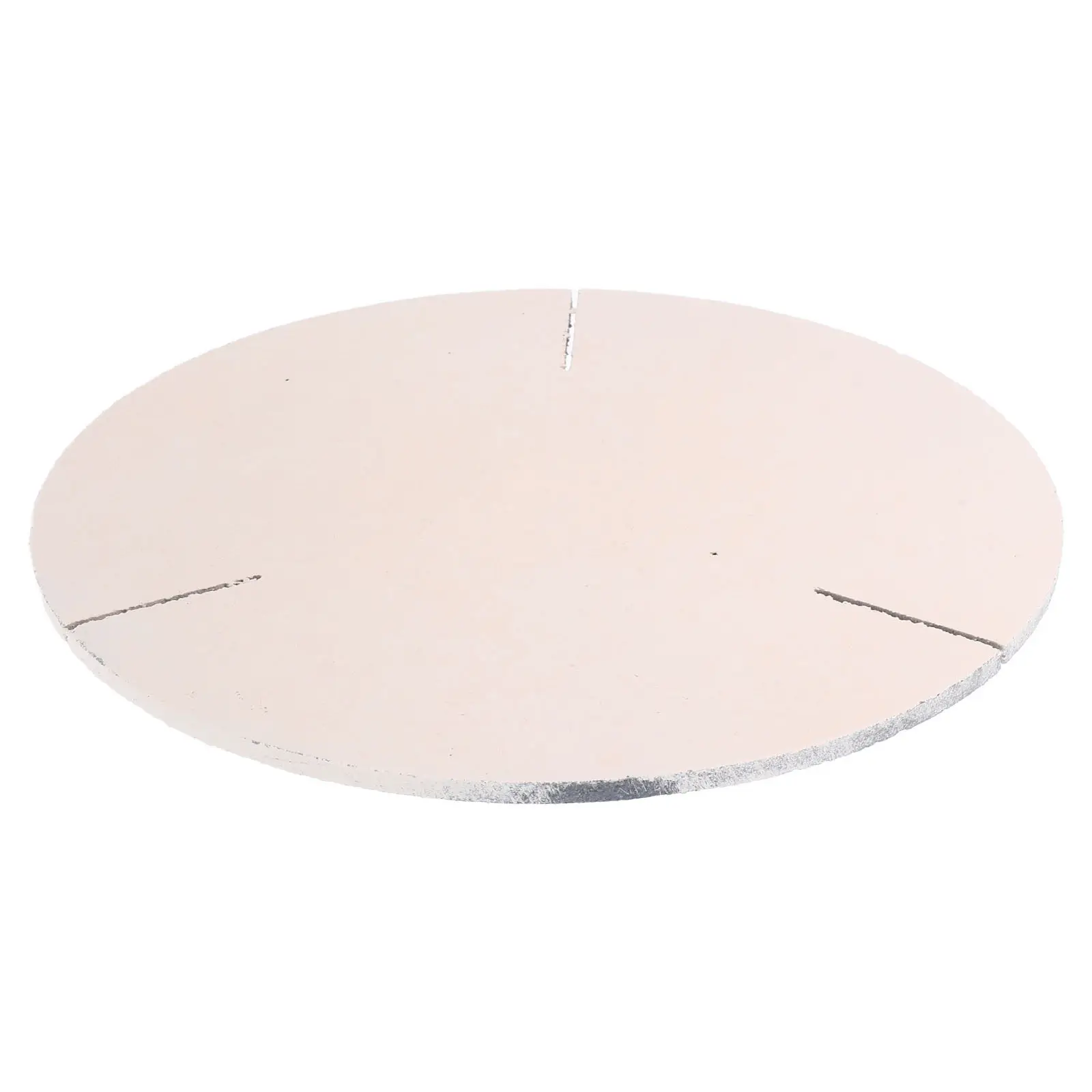 

Silicon Carbide Round Mat Ceramic Refractory Support Pad Even Heat Distribution Durable Pottery Kiln Furniture Firing