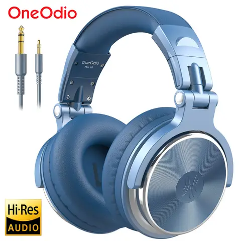 Pro Wired DJ Headphones with Microphone Oneodio