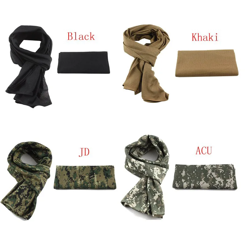 VULPO Shemagh táctico camuflaje para airsoft caza senderismo