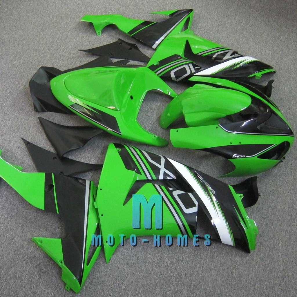 ชุดแฟริ่งแบบปรับแต่งได้สำหรับคาวาซากินินจา ZX10R 2006 2007 06 07 ZX-10R 100%