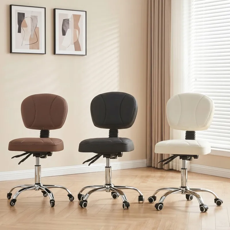 Manicurist Beauty Stool Chair Dentist Chair Barber Hairdressing Stool Lift Swivel Chair Large Work Stool Stainless Steel Chair