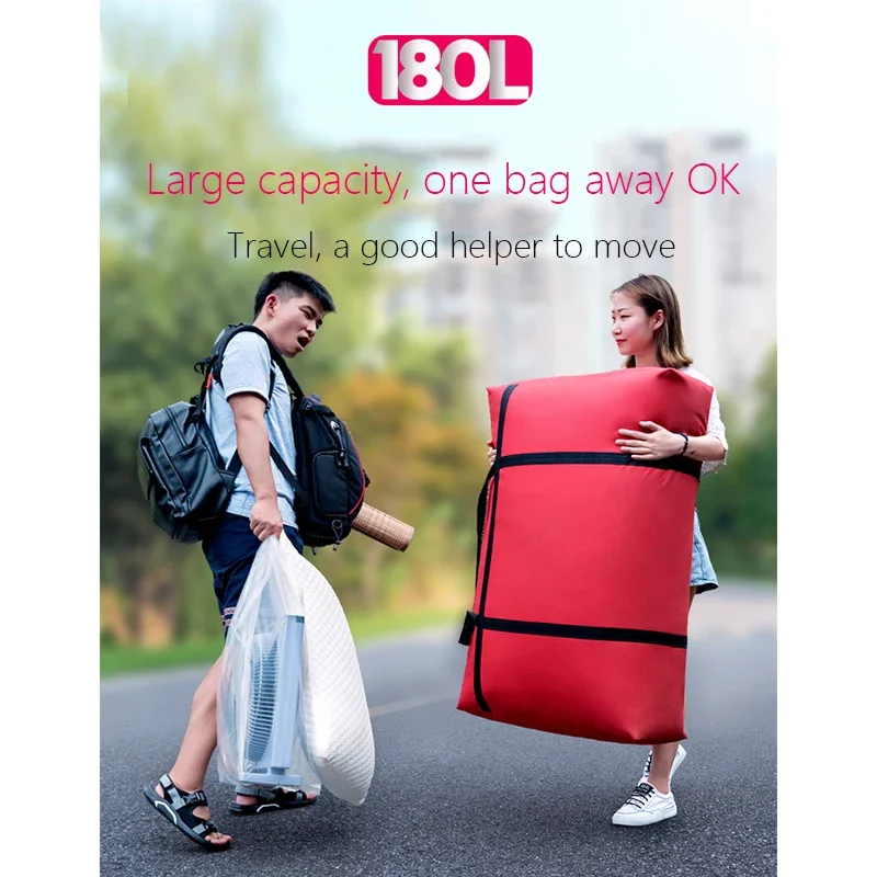 

Travel student's luggage for overseas travel large capacity 40L-180L moving storage outdoor heavy load storage bag