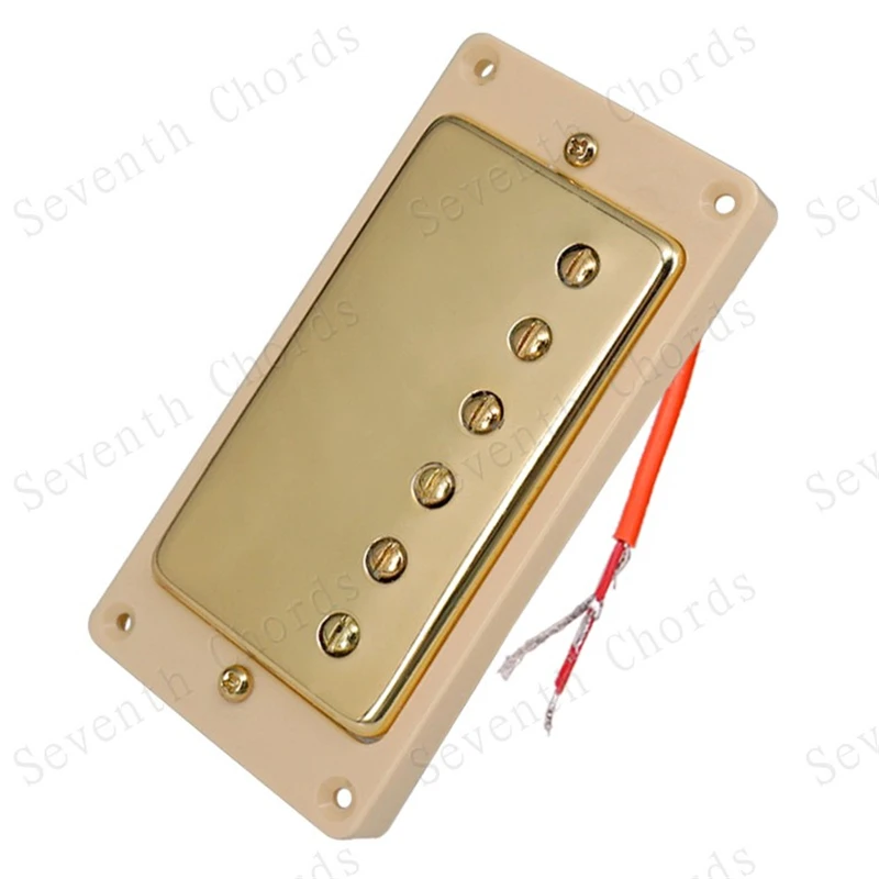 1 Paar Goldene Doppelspulen-Elektrogitarren-Tonabnehmer, Gitarrenzubehör, Teile für Musikinstrumente, Humbucker-Gitarren-Tonabnehmer – Detail 15