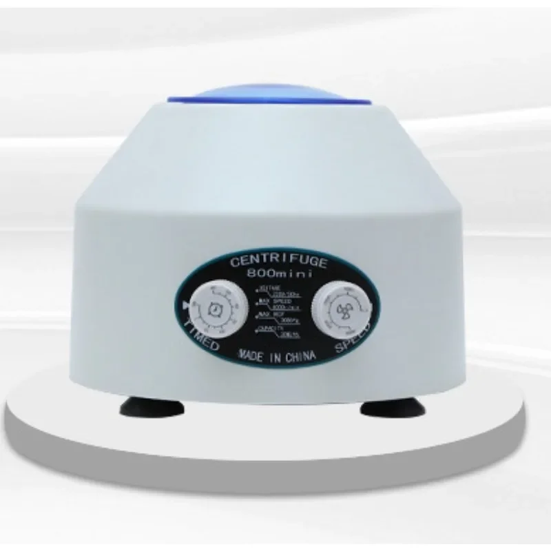 

800MINI Electric Blood Centrifuge Laboratory Prp Plasma Centrifuge Machine 15ML*6 Centrifuge Tube 4000rpm 110/220V