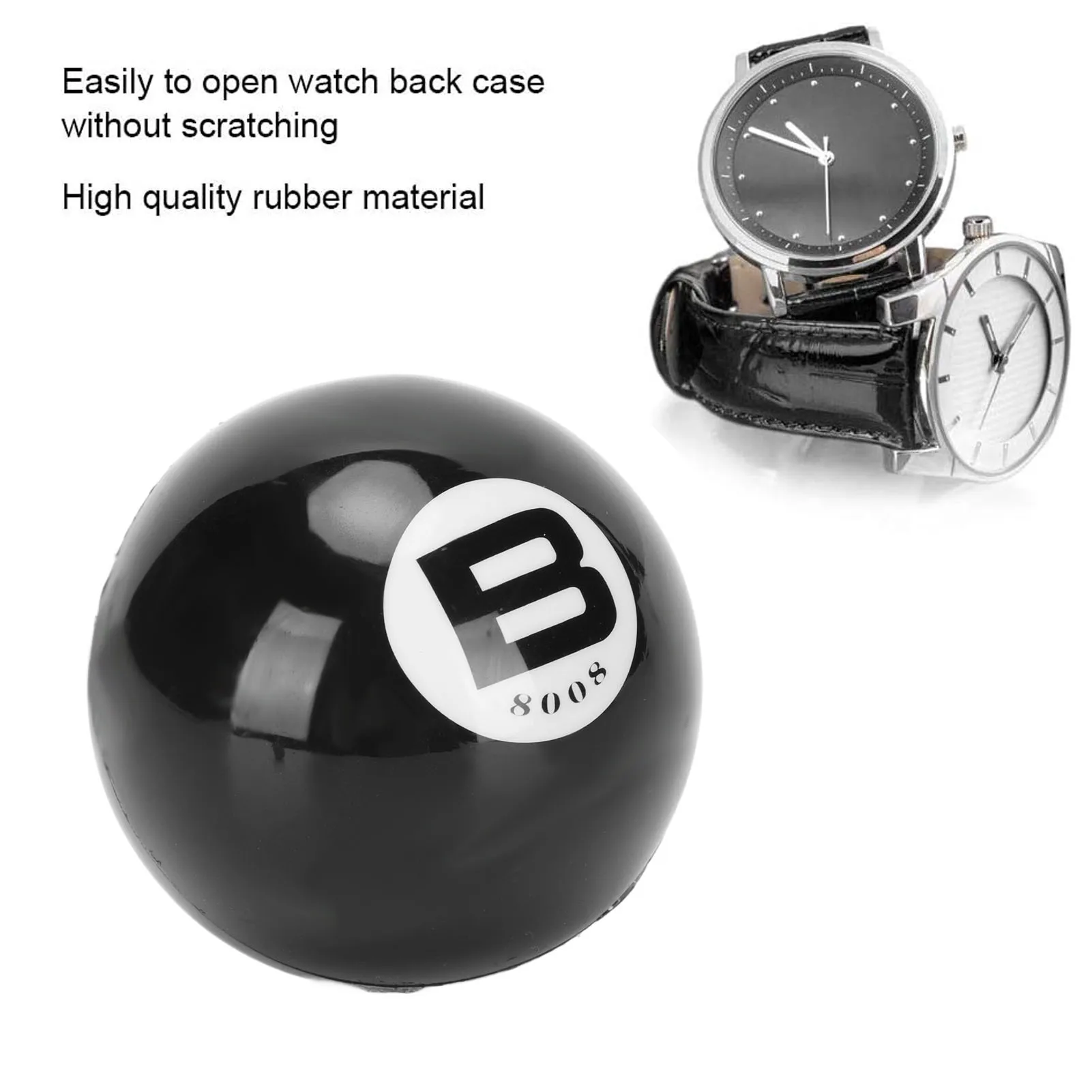 Watch Case Cover Opener Ball Rubber Screwing Ball Type Watch Friction Ball Wristwatch Watch Repair Tool Accessory for Watchmaker