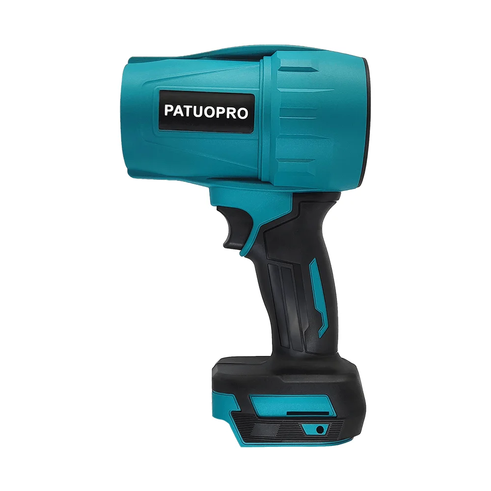 PATUOPRO 1050W High Power Cordless Violent Turbo Fan Variable Speed Turbofan Handheld Blower For Makita 18v Battery(No Battery)