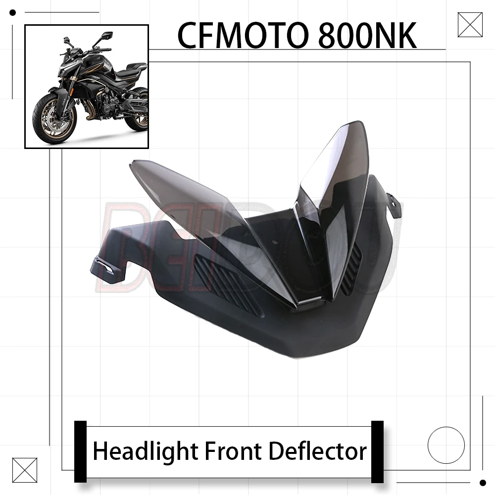 

For CFMOTO 800NK NK800 800 NK Motorcycle Original Front Air Deflector Decorative Cover Headlight Upper Decorative Plate CF800-7
