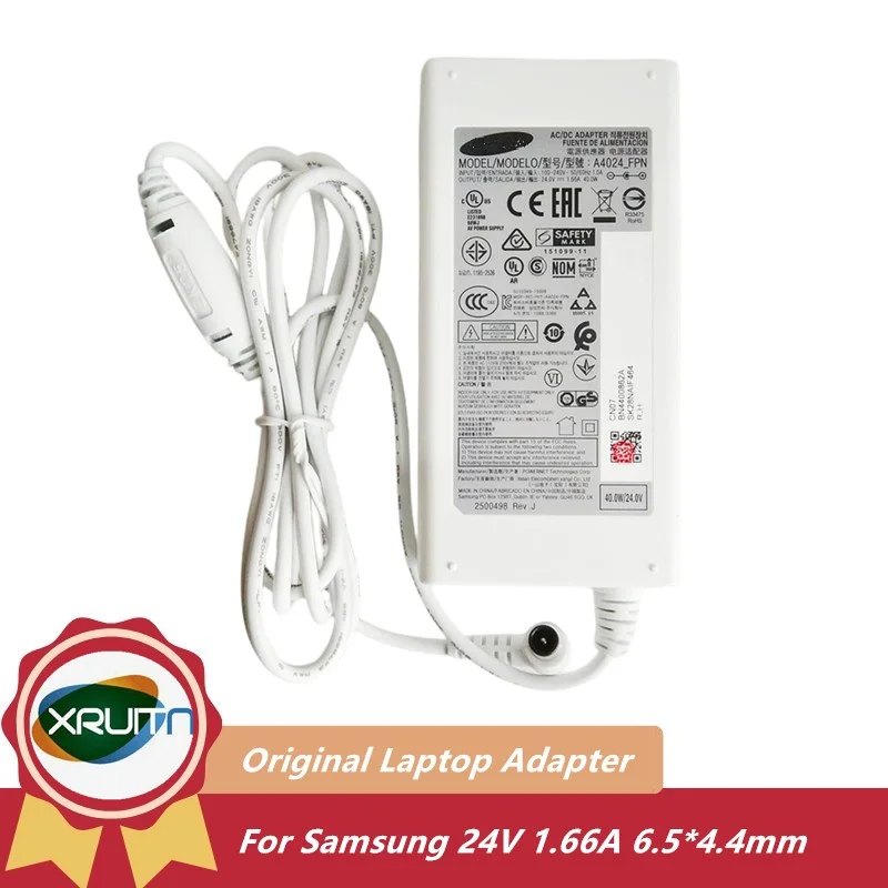 

Genuine A4024-FPN 24V 1.66A AC Adapter For Samsung HW-K550 HW-N450 HW-430M HW-K430 HW-R50C HW-KM45C HW-MM45C HW-R550 Charger