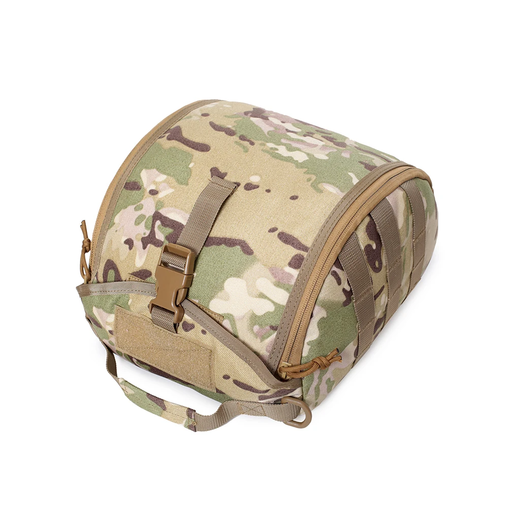 Outdoor Tactical Helmet Bag Men's Motorcycle Helmet Storage Bag Medical First Aid Bag Camouflage Storage Ballistic Helmet Bag