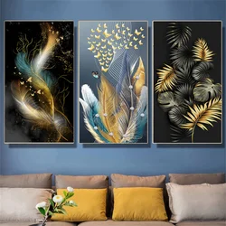 Blue Golden Butterfly Feathers Large Diamond Painting Full New Collection mosaico di diamanti per la decorazione del soggiorno Cuadros X569