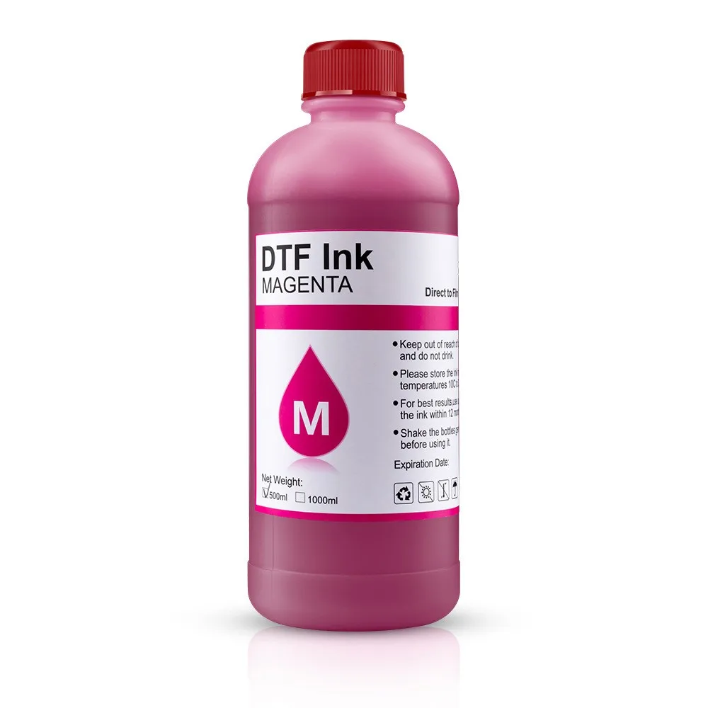 500ml White DTF Ink Eco DTF Ink For Epson L1800 L800 L805 I3200 7880 1390 Modified printer DTF Direct Transfer Film PET Film