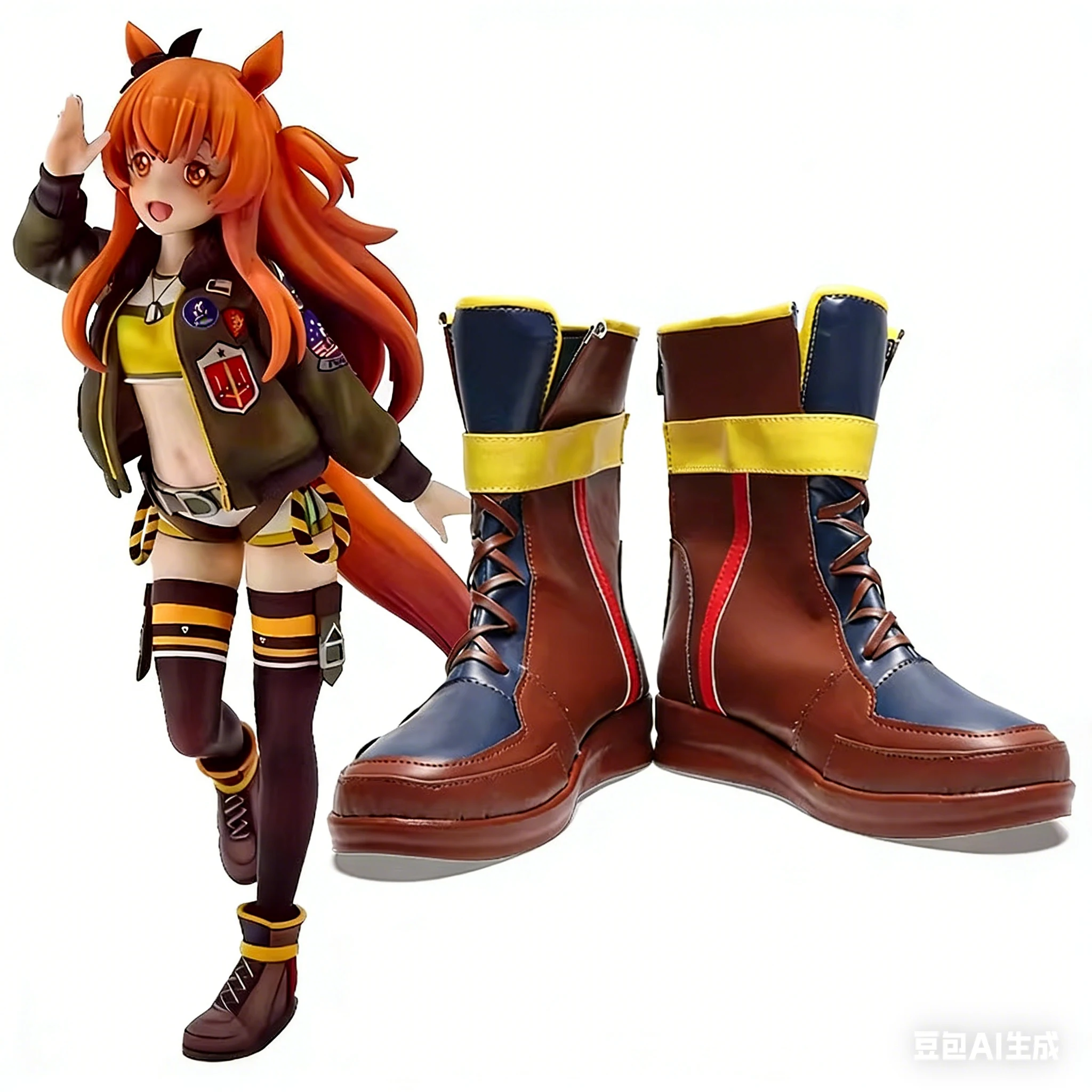Gioco Mayano Top Gun Umamusume Pretty Derby Scarpe Cosplay Stivali Anime Halloween Festa di Natale Puntelli per costumi