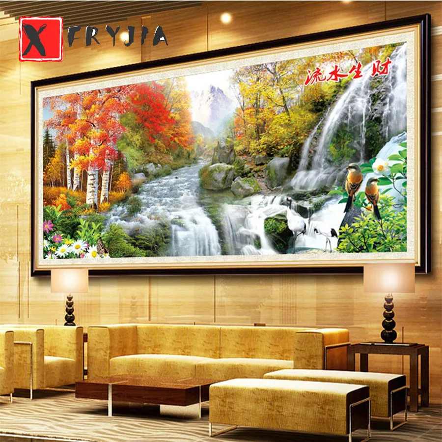 Diamond Painting DIY Win instant success Cross stitch ,Birds flowers landscape scenery series Full Square/Round Diamond decor