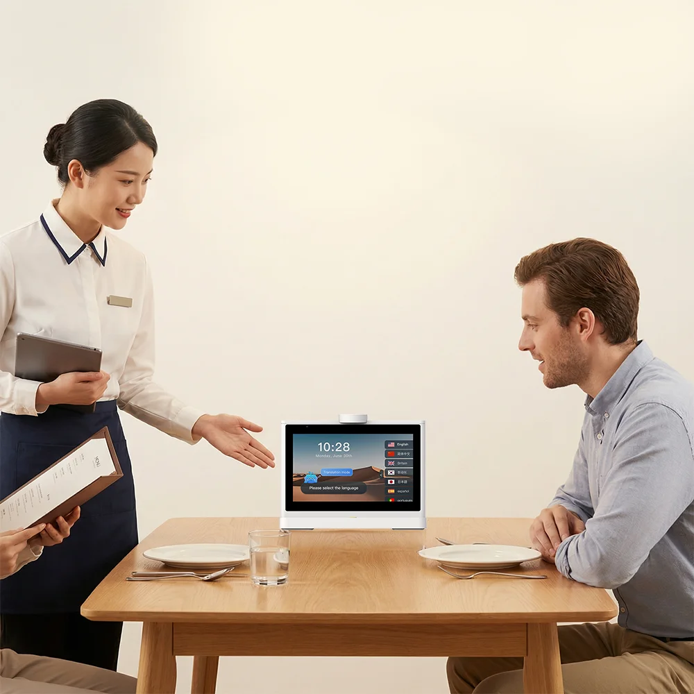 Intelligent 10 Inch Dual Screen Translation Machine Multi Language Translating Smart Electronic AI Translator Device