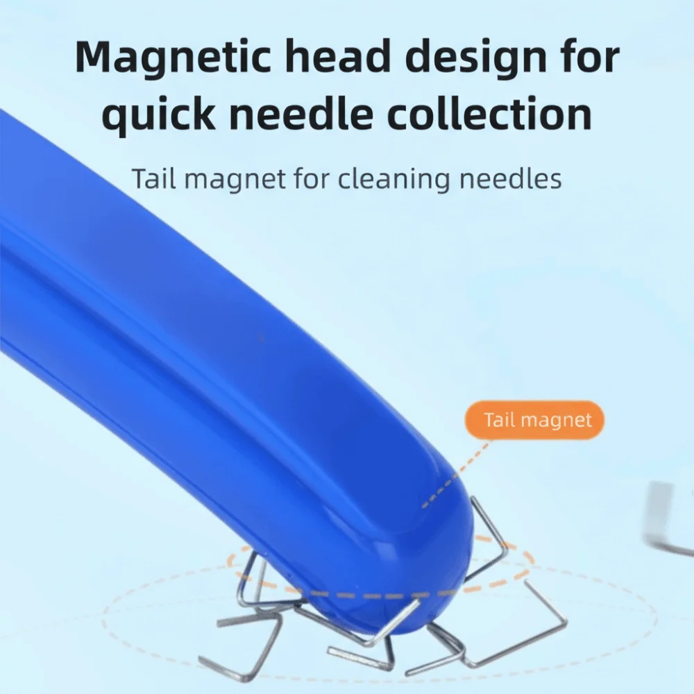 Pen-style Professional Staple Remover Tool ABS Facilitates Collection Mini Staple Remover Magnetic Tip Design