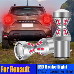 2pcs LED Brake Light Bulbs P21/5W 1157 BAY15D Canbus For Renault Avantime Alaskan Grand Scenic 2 3 Master Modus Sandero 1 Duster