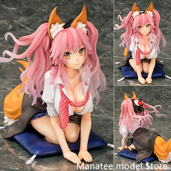 

Phat Original Fate/EXTELLA - Tamamo no Mae School Uniform 1/6 PVC Action Figure Anime Model Toys Doll Gift