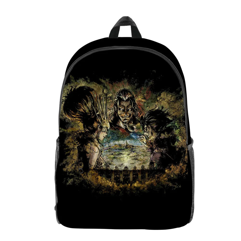 

Popular Youthful Octopath Traveler Student School Bags Notebook Backpacks 3D Printed Oxford Waterproof Boys/Girls Travel Bags