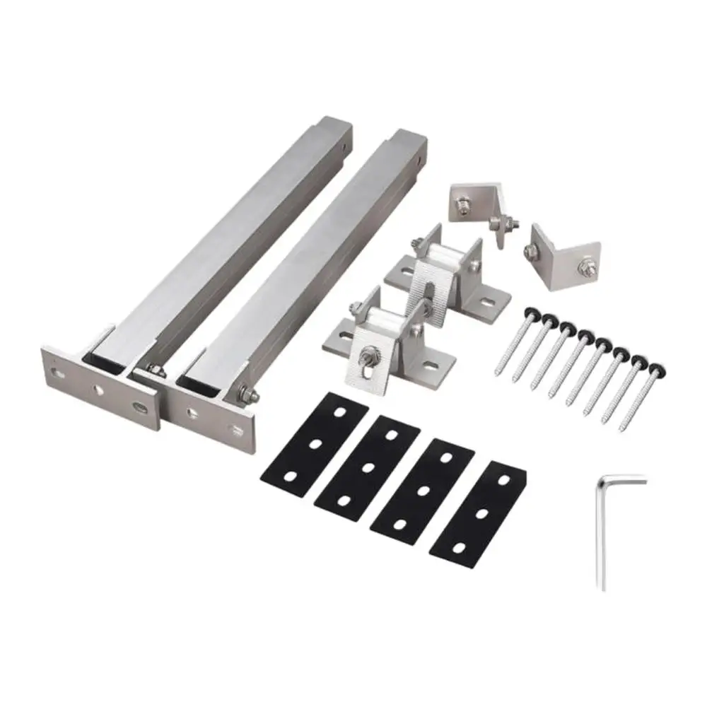 Solar Panel Support Rack Adjustable Aluminum Mounting For For Xianghengyuan Photovoltaic Roof Ground System Tilt Base