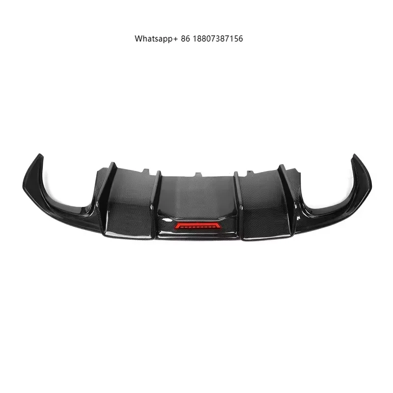 

Aurora Factory Carbon Fiber Diffuser forAudi A4 S4 B8.5 KB Style Car Rear Bumper Diffuser Carbon Fiber Body Kit