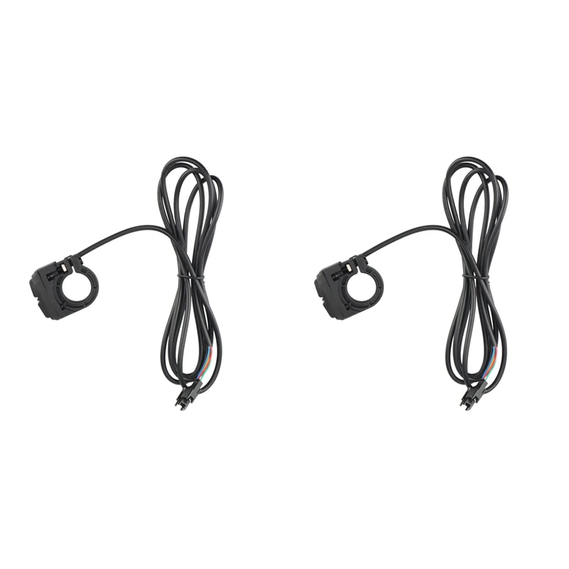 

2X Single Dual Switch+Hazard Warning Switch/Indicator For Electric Scooter Bicycle Mtb Tricycle Atv EV DIY Conversion