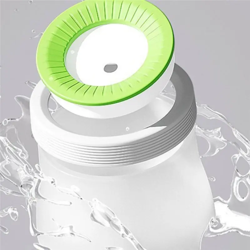 【RECOMMEND】نافورة مشروبات عائمة للكلاب، وعاء مياه معلق، واقي للرقبة، تصميم نافورة لوعاء الفم غير المبلل #5