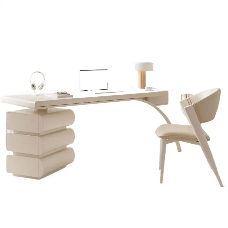 Solid wood desk, household small apartment, desk solid wood table
