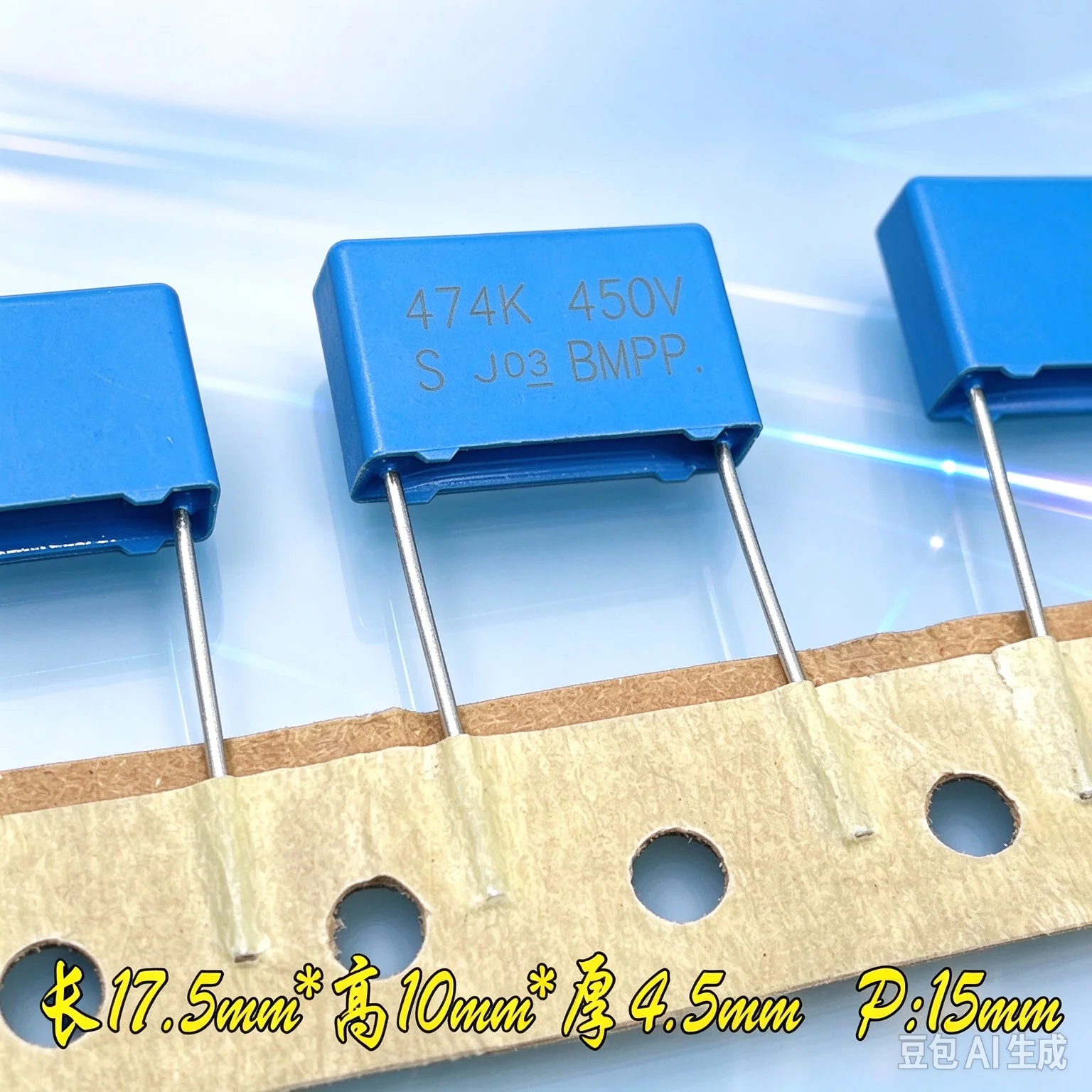 for-sung-ho-mkp-bmpp-474-047uf-470nf-450v-400v-copper-pin-safety-capacitor-100pcs
