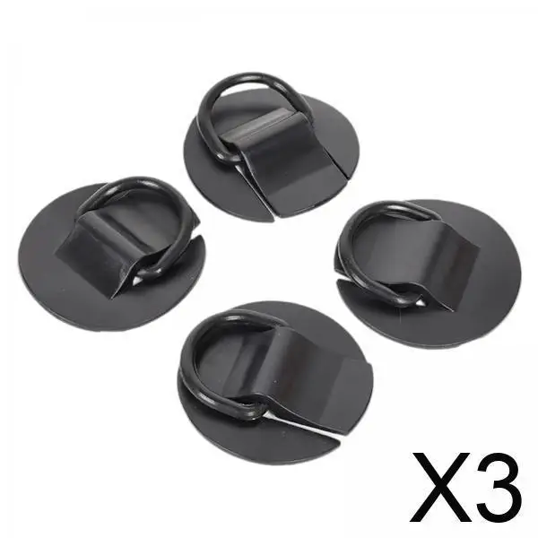 Stand Up Paddleboard D Ring Patch PVC hebilla fija amarre almohadilla de cubierta para canoa Rafting barco inflable