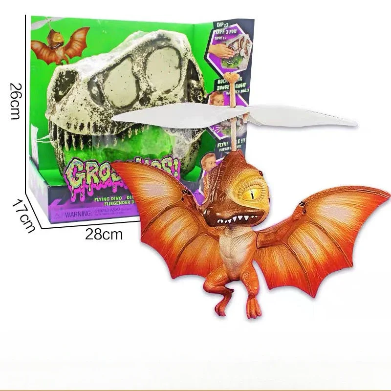 Dinosaur Fossil Excavation Skull Decryption Skeleton Soft Rubber Assembling Toys Children's Blind Box