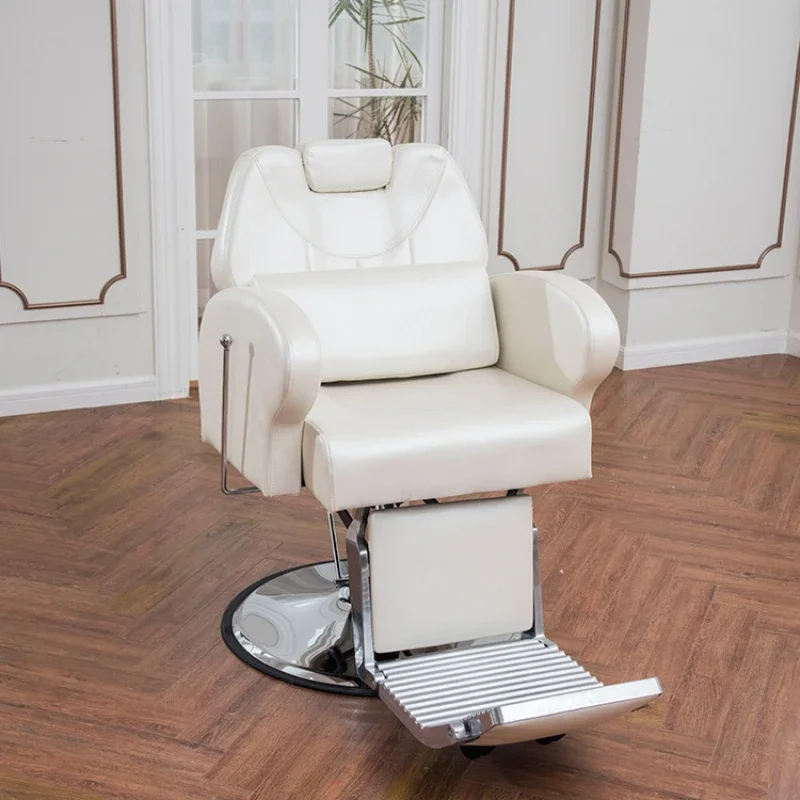 Hair chair face shaving, physiotherapy, beauty , shampoo, massage chair can be put down, lifted, large chassis,