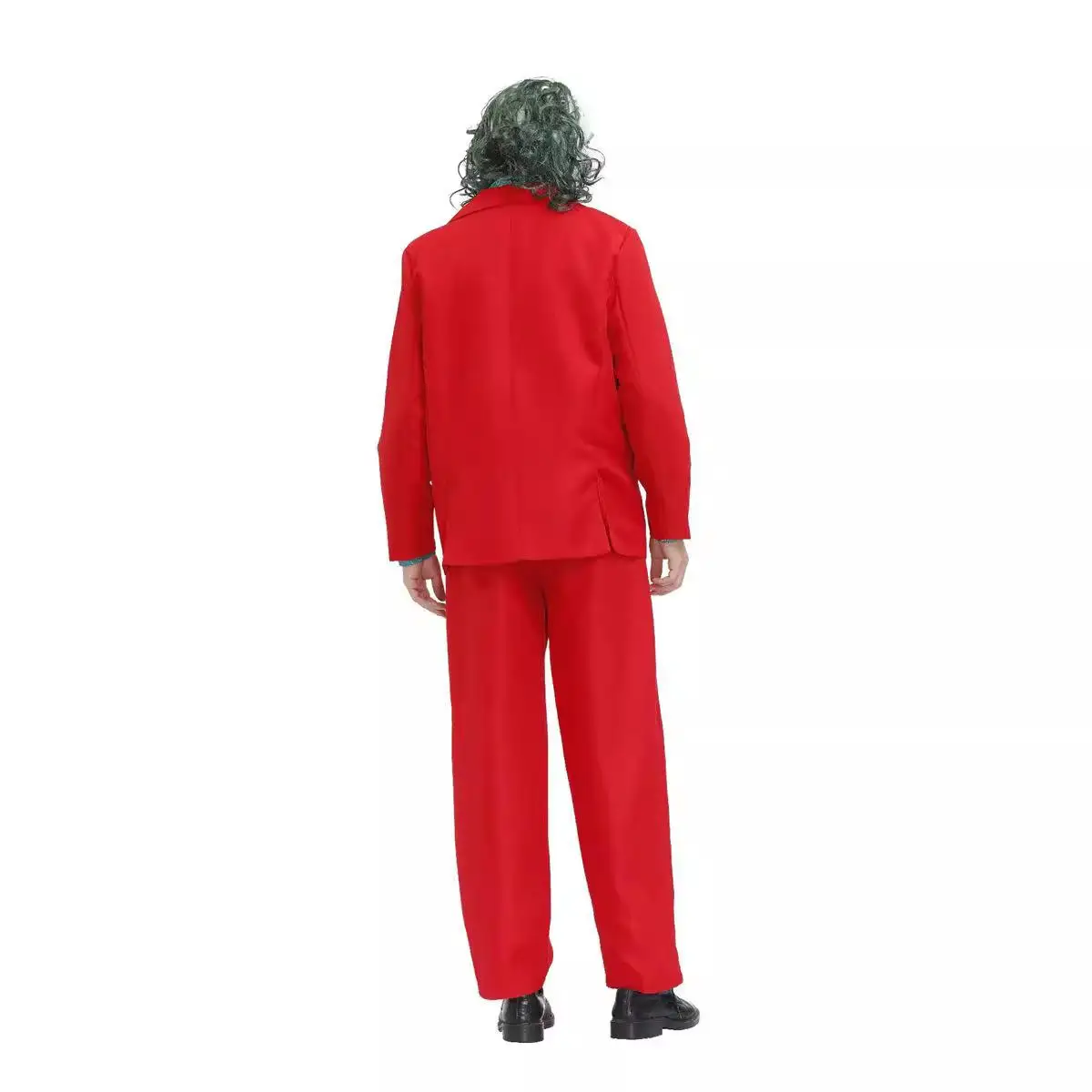 ชุดโจ๊กเกอร์สีแดงสำหรับงานแสดง ชุดแฟนซีผู้หญิง แฟชั่น วัสดุ PU สำหรับงาน KTV