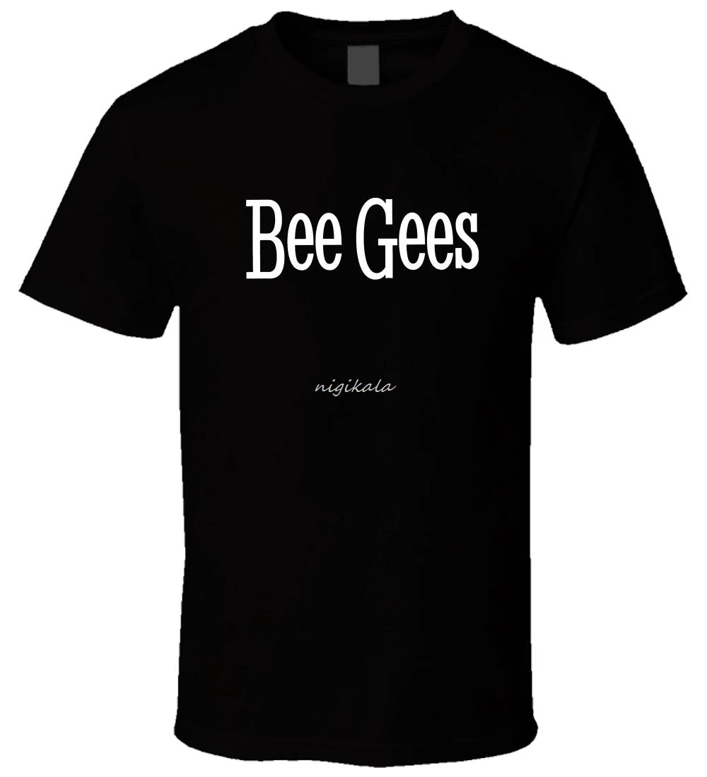 

BEE GEES 2 New Hot Sale Black Men T Shirt Size S - 5xl O-Neck Fashion Casual High Quality Print T-Shirt Trend