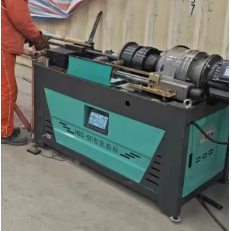 Hydraulic Steel Bar Thread Rolling Machine Automatic for Rebar 16-32mm Customizable Professional Construction Equipment Set view 2