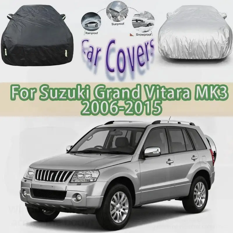 For Protection Full for Suzuki Grand Vitara MK3 Waterproof Dustproof Snow Cover Sunshade Exterior Car Accessories Car Covers