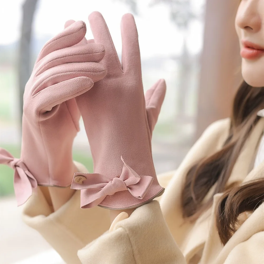 Gants chauds unisexes à écran tactile, mitaines de conduite, doigt complet, hiver, 2024