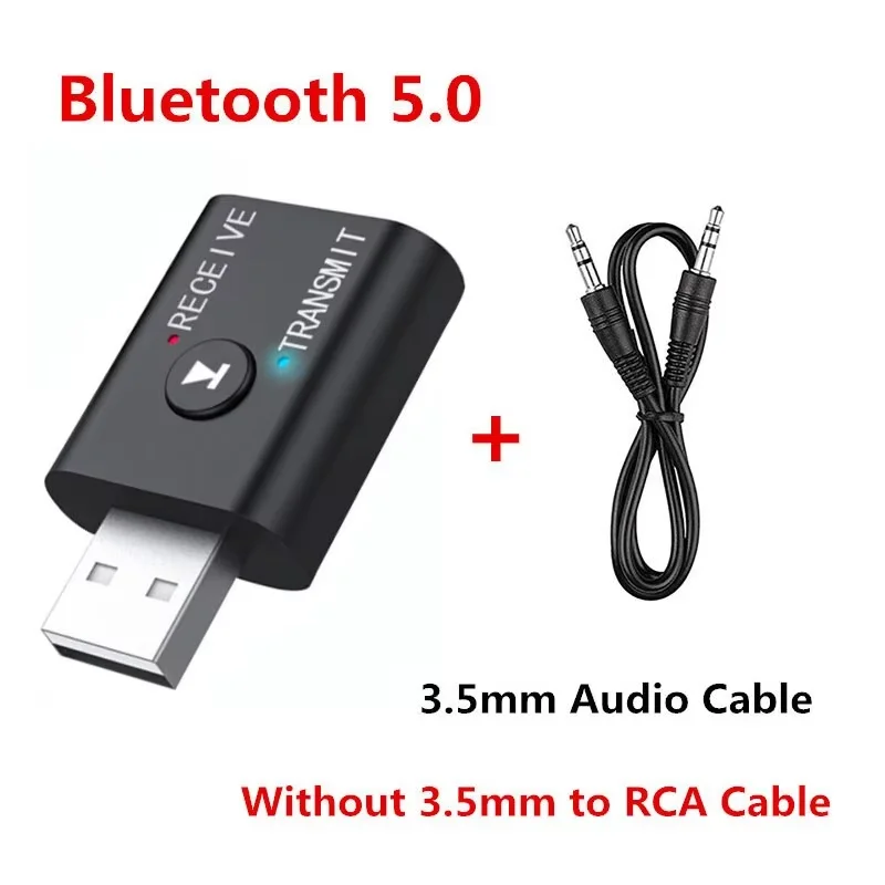 Bluetooth-Audio-Adapter Bluetooth-USB-Empfänger und -Sender 2-in-1 Audio-Sender und -Empfänger
