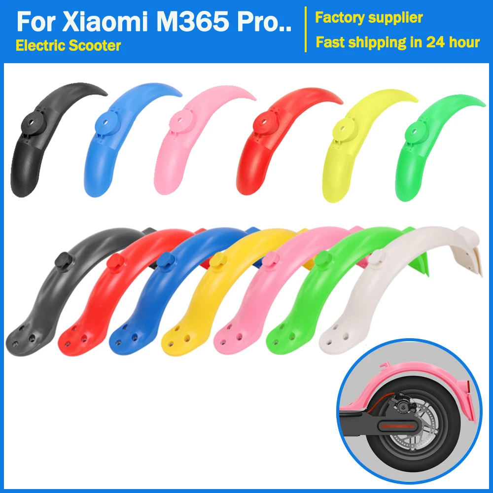 Parafango posteriore per Xiaomi M365 Pro 2 1S Pro Mi3 parafanghi per Scooter elettrici Waterpoof parafango protettivo anteriore blu per pneumatici