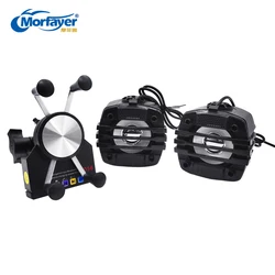 Motorcycle Phone Bracket Bluetooth Speaker Waterproof  Usb Charging Holder With  Mp3 Audio
