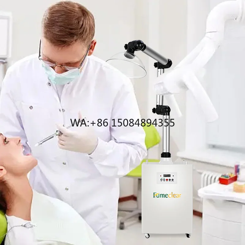High Efficiency Dental Hospital and Surgical Smoke Evacuator Laboratory Air  Purifier Dust Collector