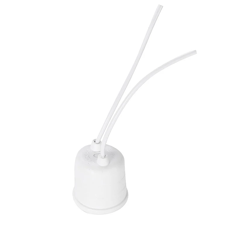 1 Pcs Waterproof E27 Screw Head Holder Outdoor Pendant Head Extension Cord LED Light Spiral Lighting Accessories