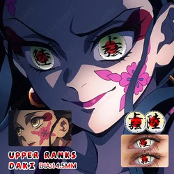 AMARA 1 Pair Cosplay Contact Lenses Anime Pupils Color Contacts Lens for Demon Slayer Cosplay Lenses for Cosers Fast Delivery