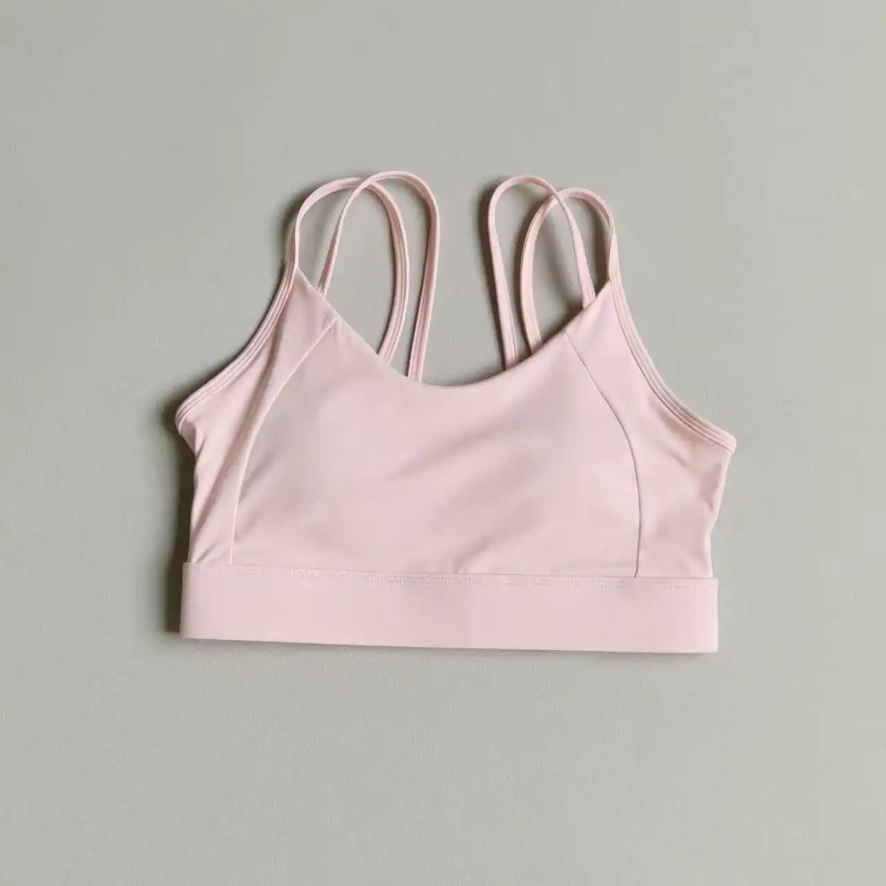 Yoga-Bekleidung mit festen Cups, schöner Rücken, Push-up, Brustverkleinerung, atmungsaktiv, schnelltrocknend, Sport-BH, Lauf-, Pilates- und Fitness-Oberteile – Detail 6