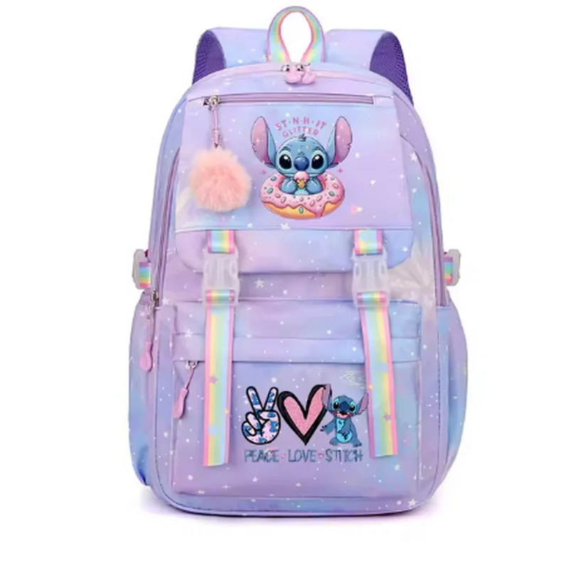 Mochila Lilo Stitch, Mochila para niños y niñas, Mochila para estudiantes y adolescentes, Mochila escolar, Mochila, regalo de cumpleaños para niños